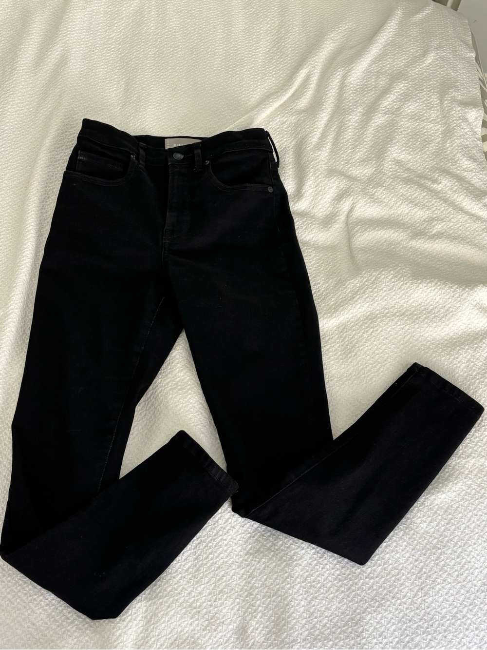 Everlane Black Authentic Stretchy High-Rise Skinny Jeans size 26R
